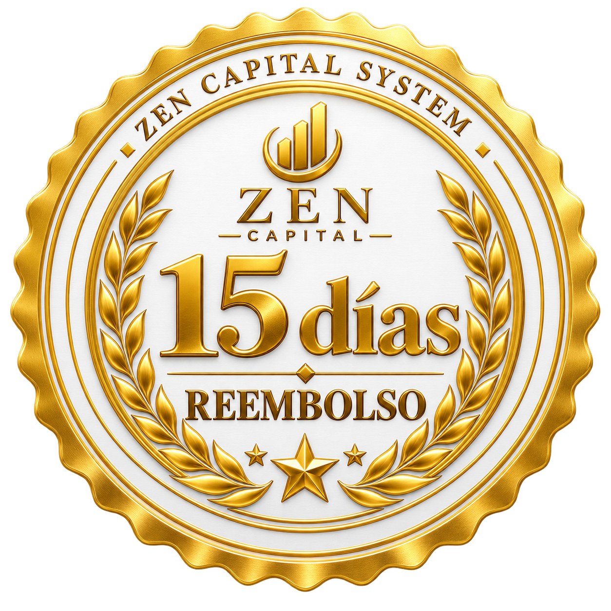 Sello ZEN Capital System de 15 días de reembolso