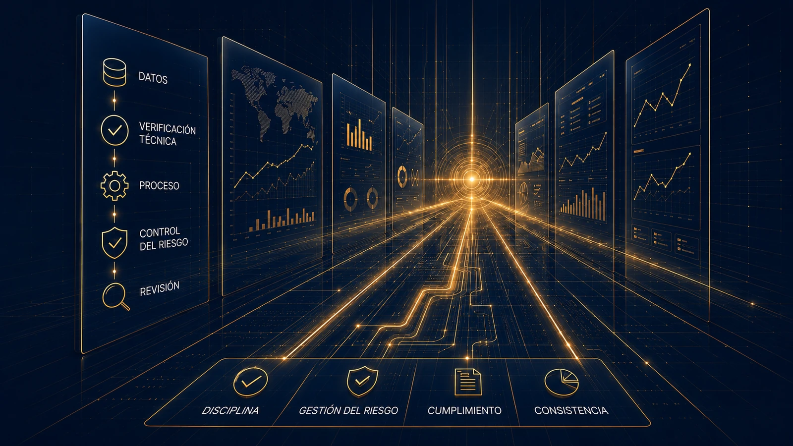 ZEN Capital System: datos, verificación técnica, proceso, control del riesgo y revisión dentro de una estructura disciplinada.